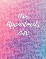 Hair Appointments 2020