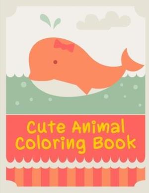 Cute Animal Coloring Book