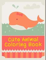 Cute Animal Coloring Book