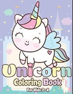 Unicorn Coloring Book for Kids 2-4: Magical Unicorn Coloring Books for Girls, Fun and Beautiful Coloring Pages Birthday Gifts for Kids 