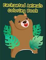 Enchanted Animals Coloring Book