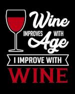 Wine Improves With Age I Improve With Wine