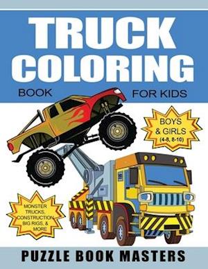 Truck Coloring Book for Kids