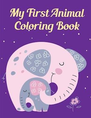 My First Animal Coloring Book