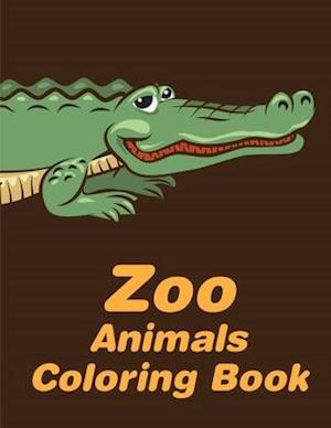 Zoo Animals Coloring Book