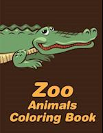 Zoo Animals Coloring Book