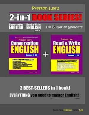 Preston Lee's 2-in-1 Book Series! Conversation English & Read & Write English Lesson 1 - 20 For Bulgarian Speakers