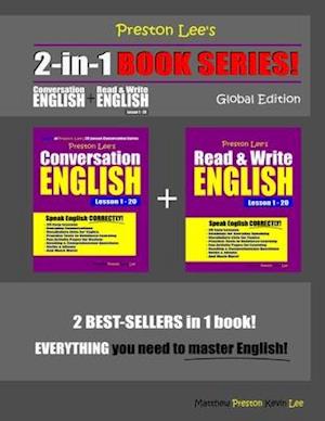 Preston Lee's 2-in-1 Book Series! Conversation English & Read & Write English Lesson 1 - 20 Global Edition