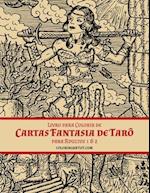 Livro para Colorir de Cartas Fantasia de Tarô para Adultos 1 & 2