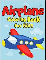 Airplane Coloring Book for Kids