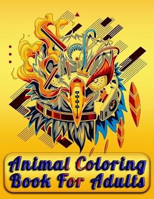 Animal Coloring Book For Adults