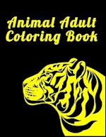 Animal Adult Coloring Book