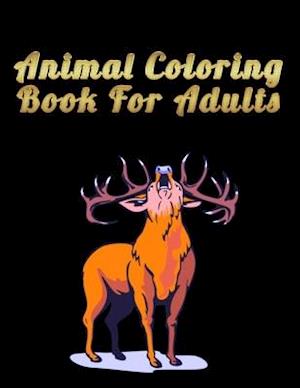 Animal Coloring Book For Adults