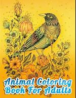 Animal Coloring Book For Adults