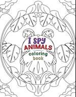 I Spy Animals Coloring Book