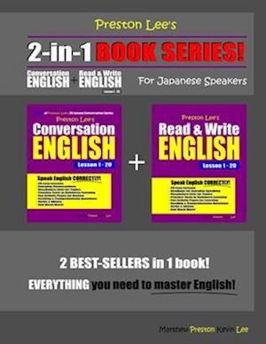 Preston Lee's 2-in-1 Book Series! Conversation English & Read & Write English Lesson 1 - 20 For Japanese Speakers