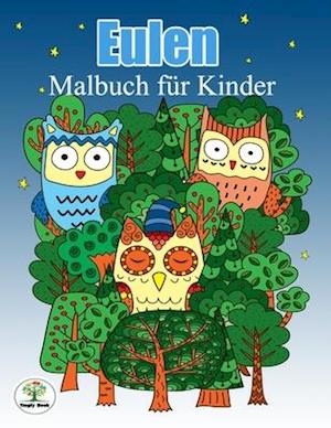 Eulen Malbuch für Kinder