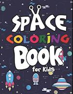 Space Coloring Book for Kids