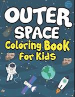 Outer Space Coloring Books for Kids