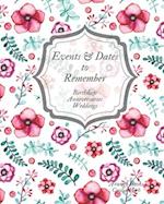 Events and Dates to Remember