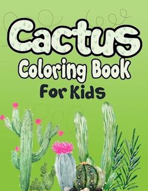 Cactus Coloring Book for Kids