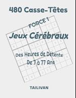 480 Casse-Têtes Jeux Cérébraux Force 1