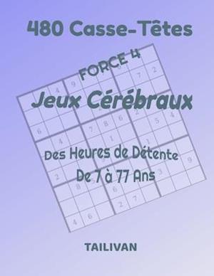 480 Casse-Têtes Jeux Cérébraux Force 4