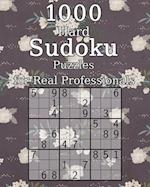 1000 Hard Sudoku Puzzles for Real Professionals