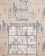 1000 Mixed Sudoku Puzzles for Future Pro Solvers