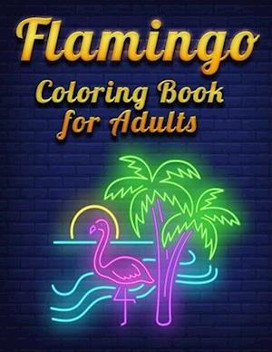 Flamingo Coloring Book for Adults