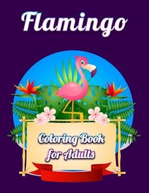 Flamingo Coloring Book for Adults