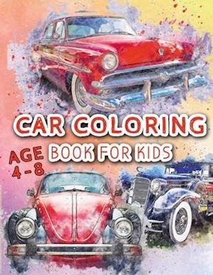 Car Coloring Book For Kids