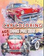 Car Coloring Book For Kids