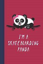 I'm A Skateboarding Panda