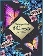 Butterfly Coloring Book for Adults