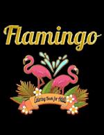 Flamingo Coloring Book for Adults