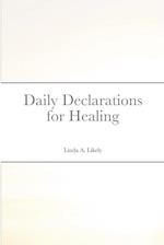 Daily Declarations for Healing 