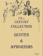 19th century collection of quotes & aphorisms 