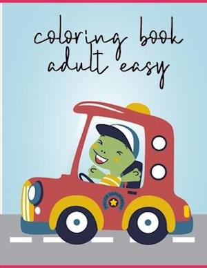 Coloring Book Adult Easy