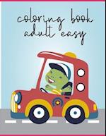 Coloring Book Adult Easy