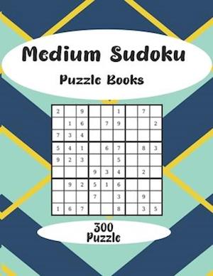 Meduim Soduko Puzzle Books_300 Sudoku puzzles