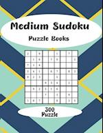 Meduim Soduko Puzzle Books_300 Sudoku puzzles