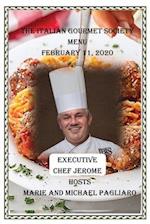 The Italian Gourmet Society Menu February 11, 2020