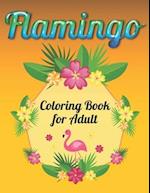 Flamingo Coloring Book for Adults