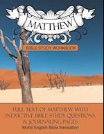 Matthew Inductive Bible Study Workbook