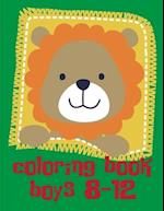 Coloring Book Boys 8-12