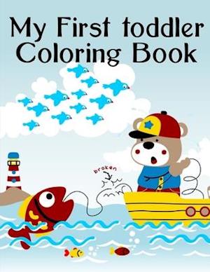 My First Toddler Coloring Book