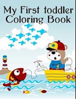 My First Toddler Coloring Book