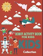 Activity Book For Kids Robot kids Collection