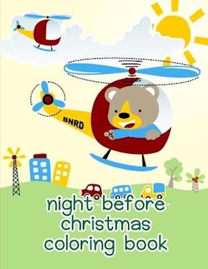 Night Before Christmas Coloring Book